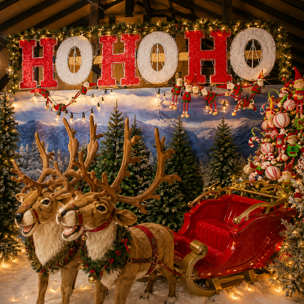 Santa's Grotto Christmas experience at View Garden Centre